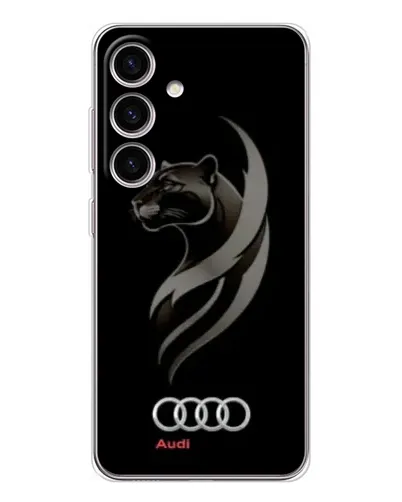 Чехол для Samsung Galaxy S25 FE с картинкой «Графика — пантера и Audi» Чехол для Samsung Galaxy S25 FE с картинкой «Графика — пантера и Audi»