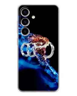Чехол для Samsung Galaxy S25 FE с картинкой «Энергия лого Audi»