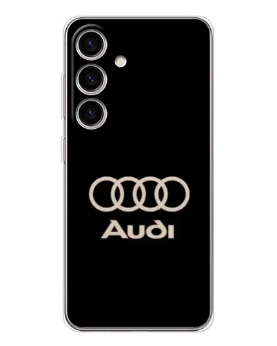 Чехол для Samsung Galaxy S25 FE с картинкой «Audi — золотой логотип» Чехол для Samsung Galaxy S25 FE с картинкой «Audi — золотой логотип»