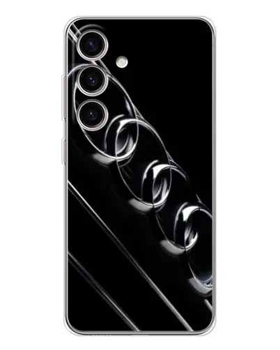 Чехол для Samsung Galaxy S25 FE с картинкой «Audi — абстрактные кольца» Чехол для Samsung Galaxy S25 FE с картинкой «Audi — абстрактные кольца»