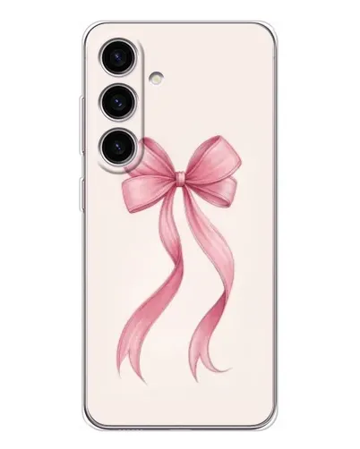 Чехол для Samsung Galaxy S25 FE с картинкой «Розовый бант»