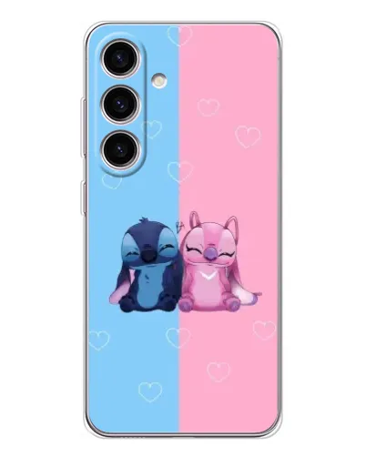 Чохол для Samsung Galaxy S25 FE з картинкою «Stitch та Angel Love» Чохол для Samsung Galaxy S25 FE з картинкою «Stitch та Angel Love»