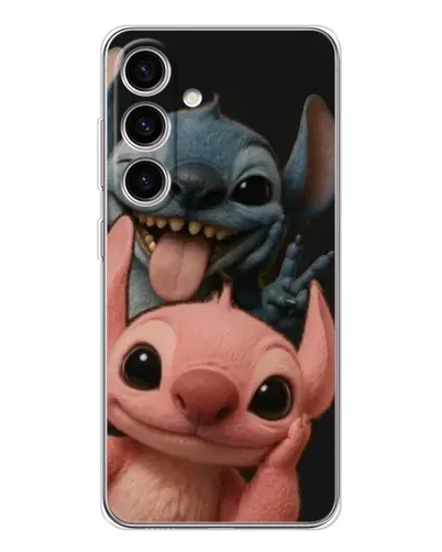 Чохол для Samsung Galaxy S25 FE з картинкою «Стіч та Ангел» Чохол для Samsung Galaxy S25 FE з картинкою «Стіч та Ангел»