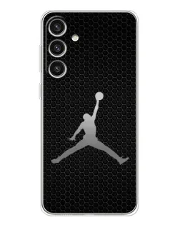 Чехол для Samsung Galaxy S25 Plus с картинкой «Jordan Dark Carbon»