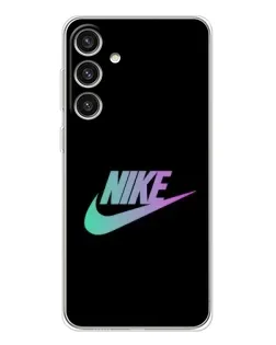 Чехол для Samsung Galaxy S25 Plus с картинкой «Nike — городская ночь»