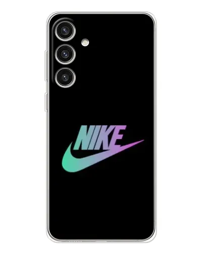 Чехол для Samsung Galaxy S25 Plus с картинкой «Nike — городская ночь»