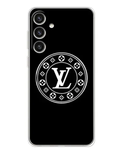 Чехол для Samsung Galaxy S25 Plus с картинкой «LV — печать стиля» Чехол для Samsung Galaxy S25 Plus с картинкой «LV — печать стиля»