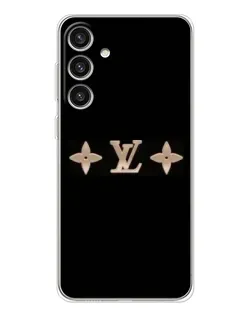 Чехол для Samsung Galaxy S25 Plus с картинкой «Louis Vuitton — минимализм»