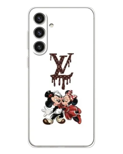 Чехол для Samsung Galaxy S25 Plus с картинкой «LV и Микки Маус» Чехол для Samsung Galaxy S25 Plus с картинкой «LV и Микки Маус»