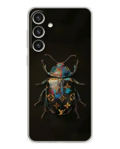 Чехол для Samsung Galaxy S25 Plus с картинкой «LV — мраморный принт» Чехол для Samsung Galaxy S25 Plus с картинкой «LV — мраморный принт»