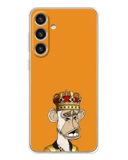 Чохол для Samsung Galaxy S25 Plus з картинкою «Золота мавпа Bored Ape»