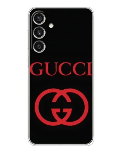 Чехол для Samsung Galaxy S25 Plus с картинкой «Gucci — красный логотип» Чехол для Samsung Galaxy S25 Plus с картинкой «Gucci — красный логотип»