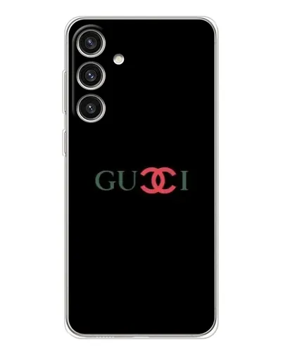 Чехол для Samsung Galaxy S25 Plus с картинкой «Gucci — красный градиент» Чехол для Samsung Galaxy S25 Plus с картинкой «Gucci — красный градиент»