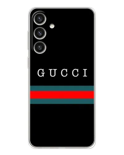 Чехол для Samsung Galaxy S25 Plus с картинкой «Gucci — красный пояс» Чехол для Samsung Galaxy S25 Plus с картинкой «Gucci — красный пояс»