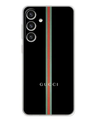 Чохол для Samsung Galaxy S25 Plus з картинкою «Gucci — строга лінія» Чохол для Samsung Galaxy S25 Plus з картинкою «Gucci — строга лінія»