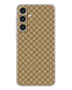 Чохол для Samsung Galaxy S25 Plus з картинкою «Gucci — класичний беж» Чохол для Samsung Galaxy S25 Plus з картинкою «Gucci — класичний беж»