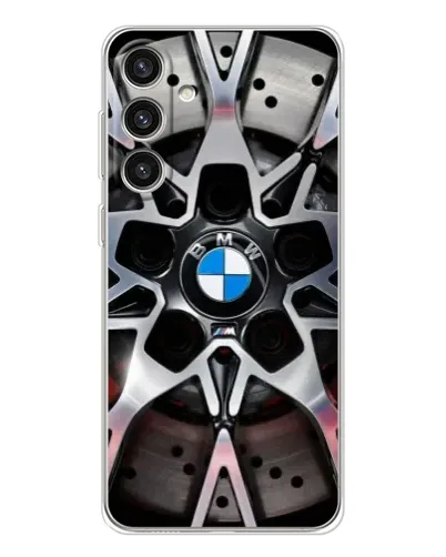 Чехол для Samsung Galaxy S25 Plus с картинкой «BMW — деталь диска»
