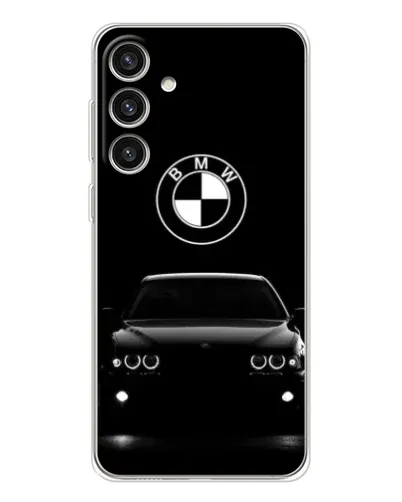Чехол для Samsung Galaxy S25 Plus с картинкой «BMW — взгляд из темноты»