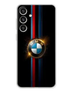 Чехол для Samsung Galaxy S25 Plus с картинкой «BMW M-Power неон»
