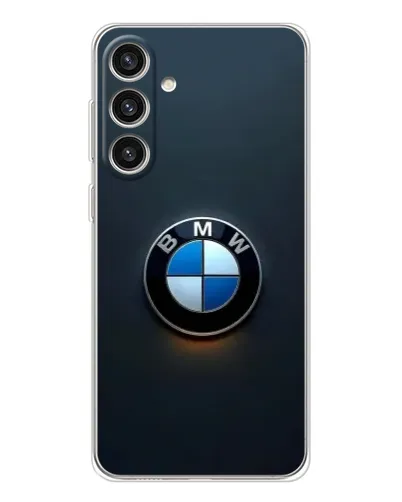 Чехол для Samsung Galaxy S25 Plus с картинкой «Логотип BMW — минимализм»