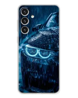 Чохол для Samsung Galaxy S25 Plus з картинкою «BMW під дощем»