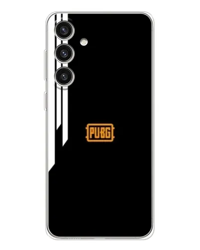 Чехол для Samsung Galaxy S25 Plus с картинкой «PUBG — вертикальные линии» Чехол для Samsung Galaxy S25 Plus с картинкой «PUBG — вертикальные линии»