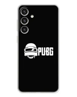 Чехол для Samsung Galaxy S25 Plus с картинкой «PUBG — классический лого»