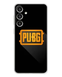 Чехол для Samsung Galaxy S25 Plus с картинкой «PUBG — рамка лого»