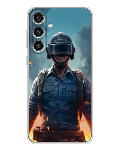 Чехол для Samsung Galaxy S25 Plus с картинкой «PUBG — реалистичный герой» Чехол для Samsung Galaxy S25 Plus с картинкой «PUBG — реалистичный герой»