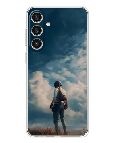 Чехол для Samsung Galaxy S25 Plus с картинкой «Герой PUBG на скале» Чехол для Samsung Galaxy S25 Plus с картинкой «Герой PUBG на скале»