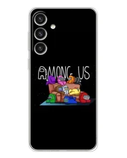 Чохол для Samsung Galaxy S25 Plus з картинкою «Логотип Among Us»