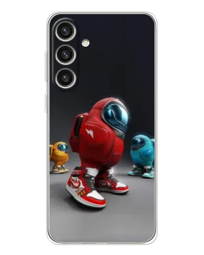 Чехол для Samsung Galaxy S25 Plus с картинкой «Among Us — 3D стиль» Чехол для Samsung Galaxy S25 Plus с картинкой «Among Us — 3D стиль»