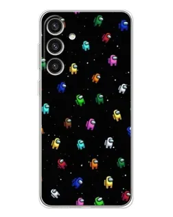 Чехол для Samsung Galaxy S25 Plus с картинкой «Экипаж Among Us»