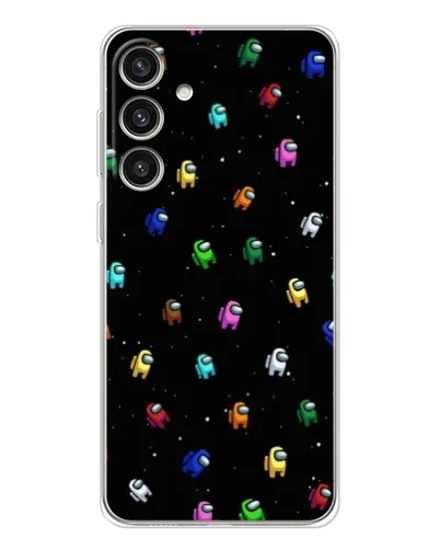 Чехол для Samsung Galaxy S25 Plus с картинкой «Экипаж Among Us» Чехол для Samsung Galaxy S25 Plus с картинкой «Экипаж Among Us»