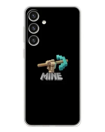 Чехол для Samsung Galaxy S25 Plus с картинкой «Алмазная кирка»