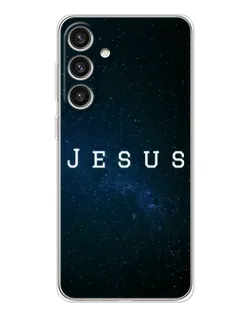Чехол для Samsung Galaxy S25 Plus с картинкой «Звездное небо Jesus»