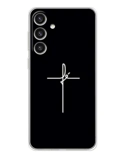 Чехол для Samsung Galaxy S25 Plus с картинкой «Тонкий крест»