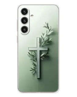 Чехол для Samsung Galaxy S25 Plus с картинкой «Оливковая ветвь»