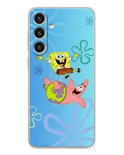 Чохол для Samsung Galaxy S25 Plus з картинкою «Спанч Боб та Патрік»