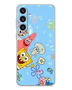 Чохол для Samsung Galaxy S25 Plus з картинкою «Веселі бульбашки»