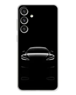 Чохол для Samsung Galaxy S25 Plus з картинкою «Силует Tesla Night» Чохол для Samsung Galaxy S25 Plus з картинкою «Силует Tesla Night»