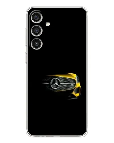 Чехол для Samsung Galaxy S25 Plus с картинкой «Mercedes — ретро стиль»