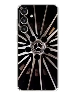 Чехол для Samsung Galaxy S25 Plus с картинкой «Диск Mercedes»