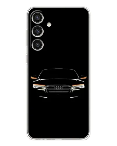Чехол для Samsung Galaxy S25 Plus с картинкой «Audi — ночной контур» Чехол для Samsung Galaxy S25 Plus с картинкой «Audi — ночной контур»