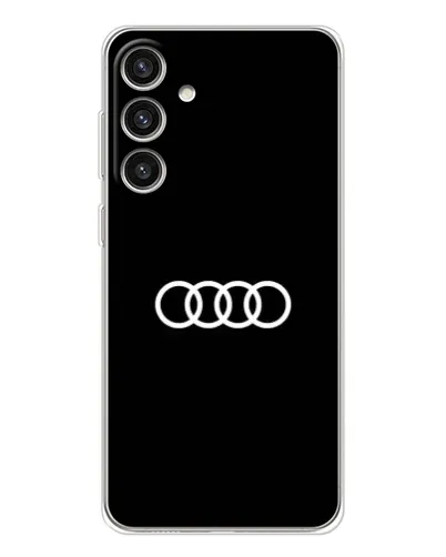 Чехол для Samsung Galaxy S25 Plus с картинкой «Audi White Logo» Чехол для Samsung Galaxy S25 Plus с картинкой «Audi White Logo»