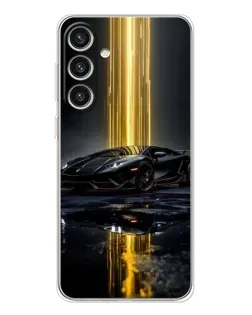 Чохол для Samsung Galaxy S25 Plus з картинкою «Нічний Lamborghini драйв» Чохол для Samsung Galaxy S25 Plus з картинкою «Нічний Lamborghini драйв»