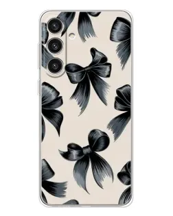 Чехол для Samsung Galaxy S25 Plus с картинкой «Банты Coquette»