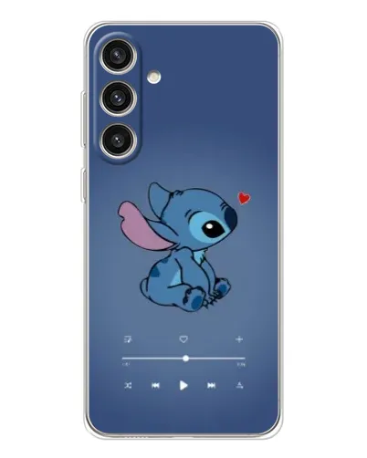 Чехол для Samsung Galaxy S25 Plus с картинкой «Музыкальный Stitch»