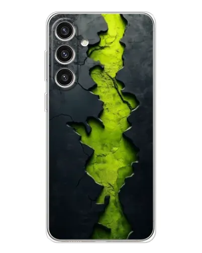 Чехол для Samsung Galaxy S25 Plus с картинкой «Салатовый разлом скалы» Чехол для Samsung Galaxy S25 Plus с картинкой «Салатовый разлом скалы»