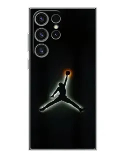 Чехол для Samsung Galaxy S25 Ultra с картинкой «Jordan Gradient Logo»